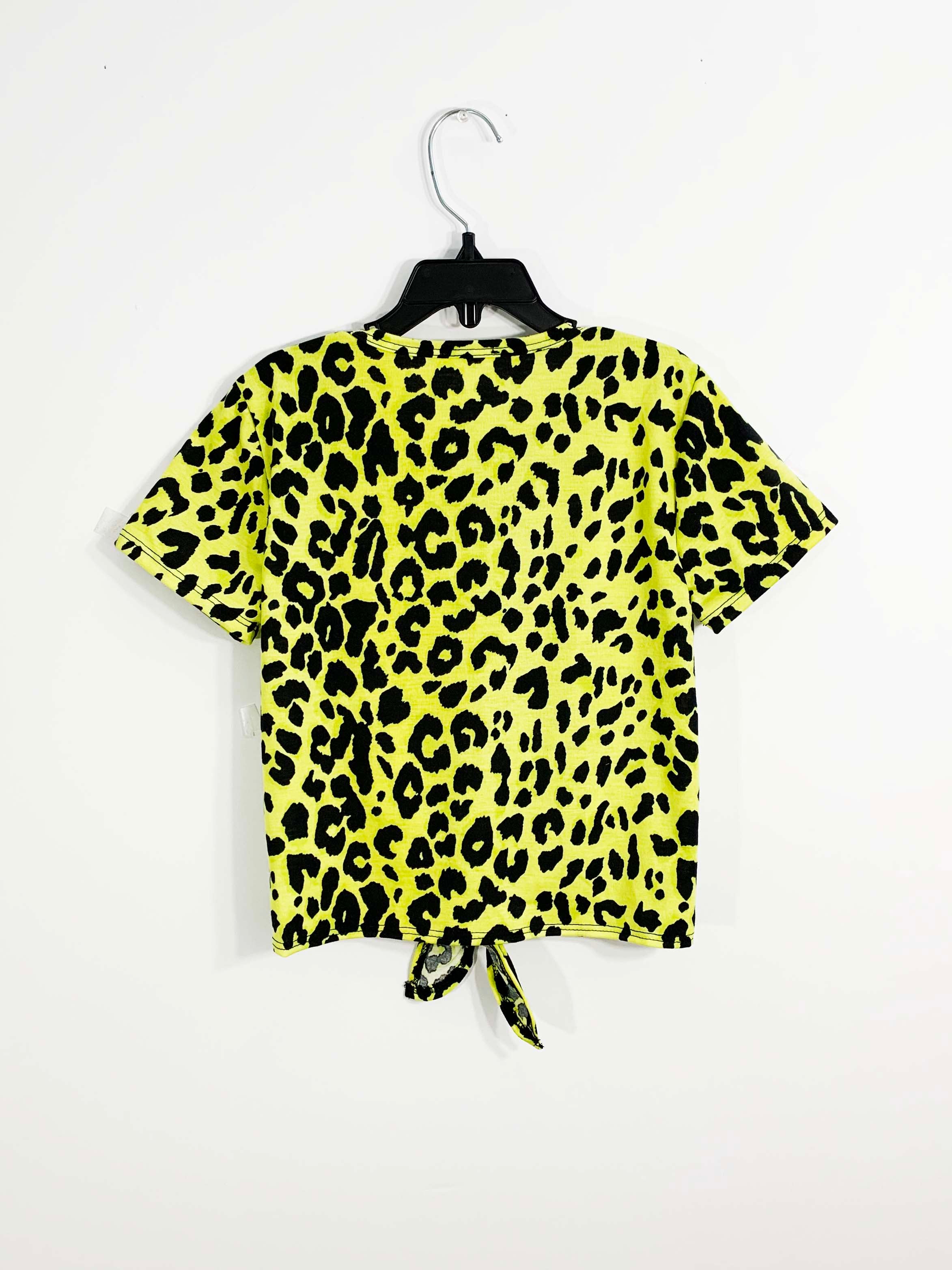 Neon animal print clothing store